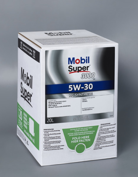 MOBIL SUPER 3000 XE 5W-30 BOX
