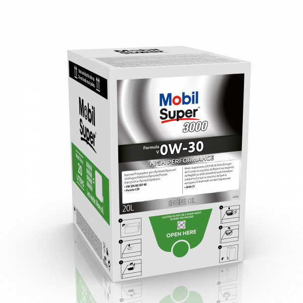 MOBIL SUPER 3000 FORM. V 0W30 BOX