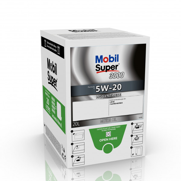 MOBIL SUPER 3000 FORM. F 5W20 BOX