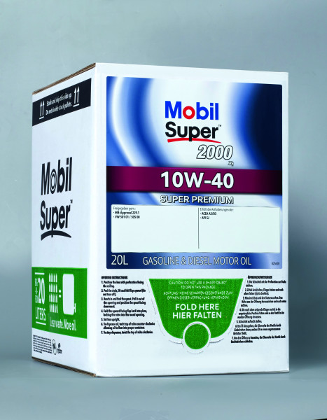 MOBIL SUPER 2000 X1 10W-40 BOX