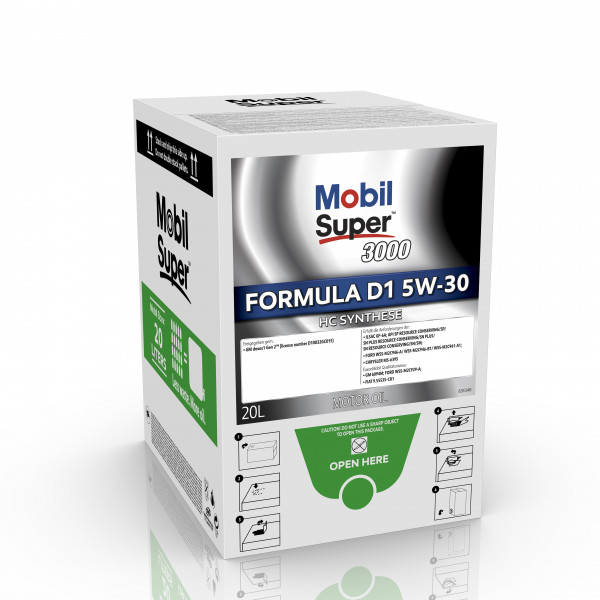 MOBIL SUPER 3000 FORM. D1 5W30 BOX