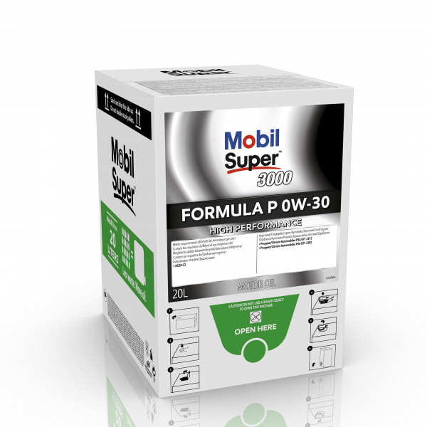 MOBIL SUPER 3000 FORM. P 0W30 BOX