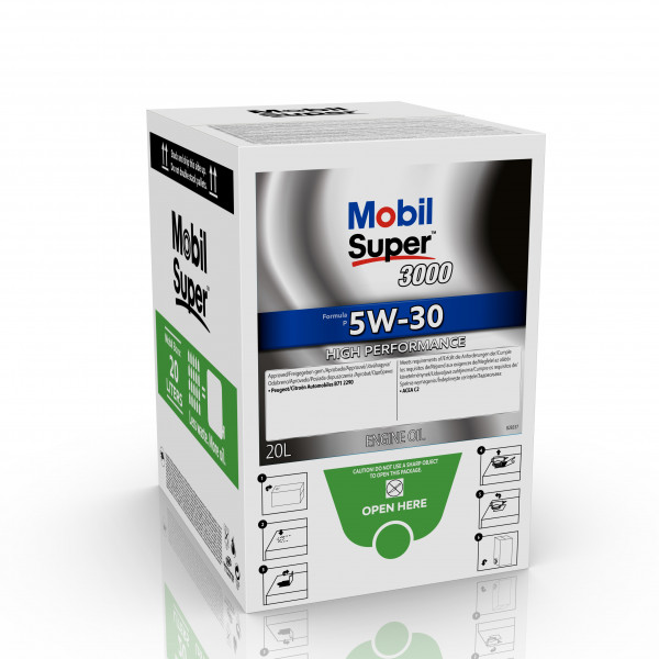 MOBIL SUPER 3000 FORM. P 5W30 BOX