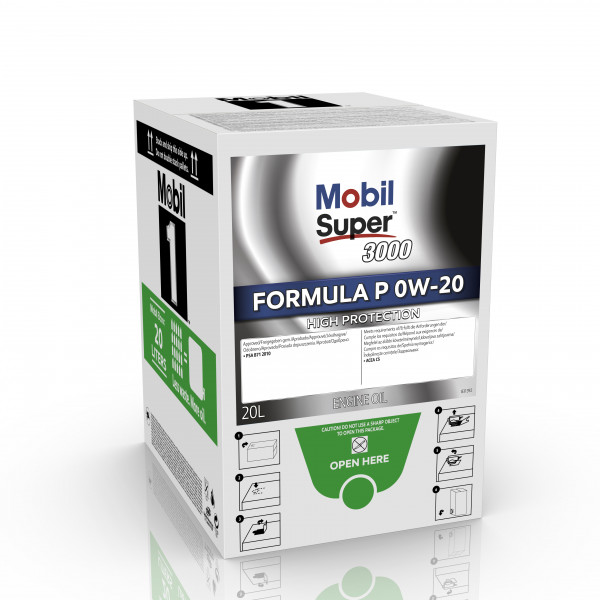 MOBIL SUPER 3000 FORM. P 0W20 BOX