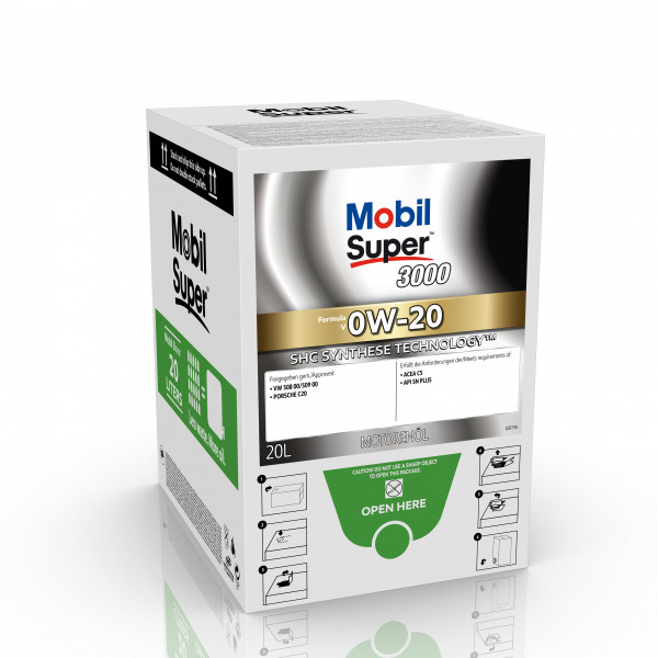 MOBIL SUPER 3000 FORM. V 0W20 Box